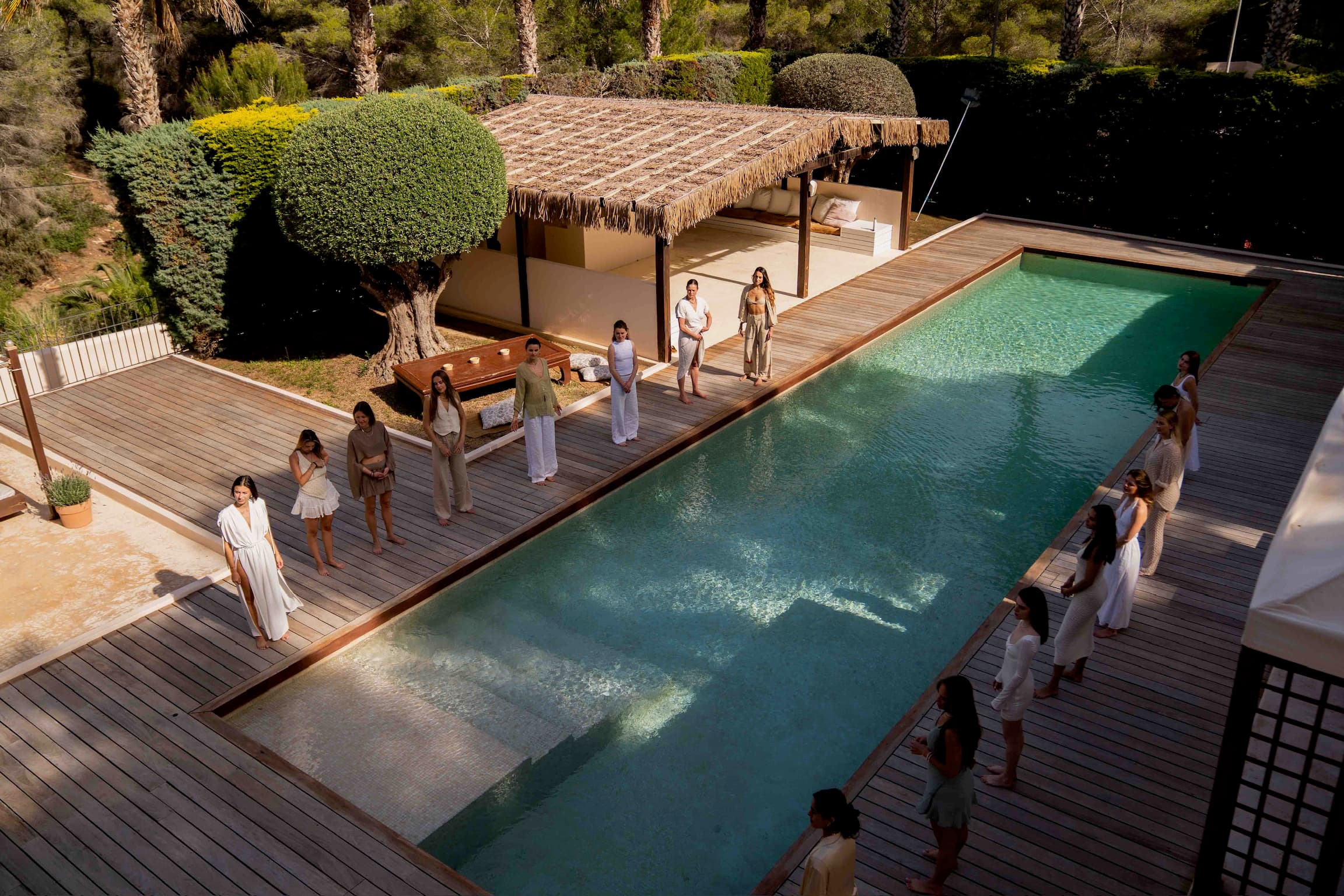 Group by the pool